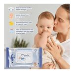 Oasis Natural Baby Wipes - Pack of 3 | Enriched with Korean Formulation | Gentle, Soft & Safe for Baby’s Sensitive Skin | Alcohol-Free, Paraben-Free Wet Wipes with Flip-Top Lid (72 Wipes/Pack) - Image 4