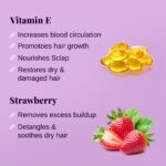 Bare Anatomy Gentle Cleansing Kids Shampoo for 1-12 Yrs | Tear-Free & Hypoallergenic pH 5.5 | Coconut Milk Protein & Vitamin E | Sulphate Free | 750ml - Image 6