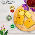 saffron handmade bath soap for tan removal, acne (pimples) Natural, bathing ayurvedic kesar soap for men and women-115 gm (pack of 2) - Image 4