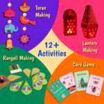 Butterfly Edufields 12in1 Art & Craft Kits for Kids ages 6-12 | Festival Fun DIY Art & Craft Kit Supplies for Kids | Gifts for Girls & Boys Ages 5, 6, 7, 8, 9, 10 | Fun Family Festival Projects & Gifts - Image 3