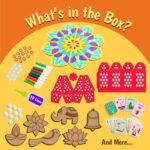 Butterfly Edufields 12in1 Art & Craft Kits for Kids ages 6-12 | Festival Fun DIY Art & Craft Kit Supplies for Kids | Gifts for Girls & Boys Ages 5, 6, 7, 8, 9, 10 | Fun Family Festival Projects & Gifts - Image 4