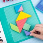 Tangram Magnetic Puzzle Book for Kids - Wooden Travel Brain Teaser Toy with Shapes, Patterns & Cards - Montessori Educational Game for Ages 3+ - Image 7