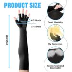 Hand Gloves for Sun Protection Arm Sleeves for Men Women, UV Sun Protection Arm Sleeves, Summer Cooling, Suitable for Cycling, Hiking, Fitness and Other Activities - Image 7