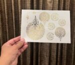 Pack of 2 – A5 Arabic Golden Embossed Sheets | Surah Calligraphy & Islamic Art Design | Premium Foil Stickers for Resin Crafts, Wall Décor, Tray Inserts, Eid Gifting - Image 6