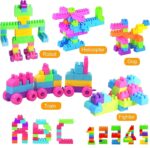 Satsun Plastic Building Blocks for Kids Toy for Kids Puzzle Games for Kids 60 Pcs - Image 3