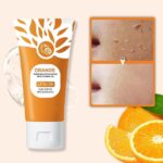 Orange Whitening Exfoliating Brightening Gel – High Activity Mild Exfoliation Face & Body Scrub – Deep Cleansing, Dead Skin Removal & Radiant Glow - Image 4