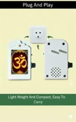 JAI MATA JI 8 Mantra Chanting Bell/Mantra Electric Light continuous Sound Prayer Kit - Image 3