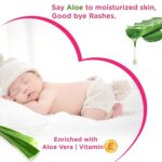 BEBE Wet Wipes with Aloe Vera and Vitamin E for New Born Baby. Combo Offer Travel Value Pack Wiping Tissue Baby Cleaning Wet Wipes with Lid. Pack of 1 (80 Pulls) + (FREE Fridge Magnet/Order) - Image 3