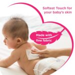 BEBE Wet Wipes with Aloe Vera and Vitamin E for New Born Baby. Combo Offer Travel Value Pack Wiping Tissue Baby Cleaning Wet Wipes with Lid. Pack of 1 (80 Pulls) + (FREE Fridge Magnet/Order) - Image 6