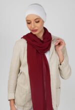 ANA Soft Chiffon Scarf/Stole/Hijab/Dupatta - Soft and Flowy Texture, Solid Pattern, Perfect Blend of Style and Comfort - Elegance for Every Occasion - Image 5