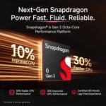 REDMI Note 15 5G (Glacier Blue, 8GB RAM 128GB Storage) | 108MP OIS Camera | Snapdragon 6 Gen 3 | 17.2cm Tough Curved AMOLED Screen | Segment's Slimmest Phone | 5520mAh Si/C Battery | 45W Fast Charging - Image 6