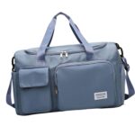 CALANDIS Waterproof Sports Duffel Tote Handbag Wet Pocket Shoulder Bag For Men Women Blue | Backpacks, Bags & Briefcases | Mens Accessories | Clothing, Shoes & Accessories - Image 6