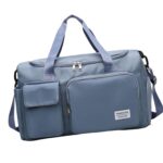 CALANDIS Waterproof Sports Duffel Tote Handbag Wet Pocket Shoulder Bag For Men Women Blue | Backpacks, Bags & Briefcases | Mens Accessories | Clothing, Shoes & Accessories - Image 7