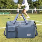 CALANDIS Waterproof Sports Duffel Tote Handbag Wet Pocket Shoulder Bag For Men Women Blue | Backpacks, Bags & Briefcases | Mens Accessories | Clothing, Shoes & Accessories - Image 8
