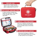 Atickyaid 340 Piece First Aid Kit, Premium Waterproof Hard Shell Medical Kit for Car, Home, Office, Travel, Camping, Sports, Outdoor, School - Emergency First Aid Supplies and Survival Kit - Image 6