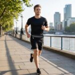 Slim Running Belt Bag for Men & Women, Large Waist Pack Pocket for Phone, Keys & Earbuds, Adjustable Running Waist Belt for Workout, Exercise, Jogging, Cycling, Hiking & Travel (Slim Belt) - Image 4