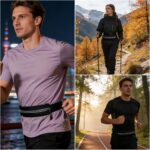 Slim Running Belt Bag for Men & Women, Large Waist Pack Pocket for Phone, Keys & Earbuds, Adjustable Running Waist Belt for Workout, Exercise, Jogging, Cycling, Hiking & Travel (Slim Belt) - Image 5