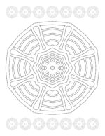 Mandala Colouring Book 1 for Kids Age 6+ - Image 5