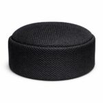 Miya Al Haramain Mesh Namaz Topi for Men | Breathable Islamic Prayer Cap (Kufi/Taqiyah) | Soft Stretch Fit, Black - Image 3