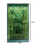 The House Ultra Premium Plus Colorful Theme, Luxurious & Elegant Turkish Prayer Mat/Rug (New Edition) 8th Design + A Set of 3 Free Beautiful Tasbeehs (110 * 70 CM) - Image 3