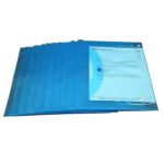 Solo Document Holder - FC Size | Pack of 10 | Durable Button Closure Document Bag for Schools, Home & Office | Holds 150 Sheets | Ideal for Long Loose Papers - Image 6