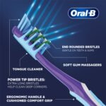 Oral-B Criss Cross Gum Care Soft Toothbrush For Adults, Soft Bristles, Healthier Gums, Multicolour Tooth Brush Set, Oral B Dentist Recommended Brand (Family Pack of 4) - Image 6