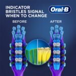 Oral-B Criss Cross Gum Care Soft Toothbrush For Adults, Soft Bristles, Healthier Gums, Multicolour Tooth Brush Set, Oral B Dentist Recommended Brand (Family Pack of 4) - Image 7