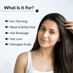 The Derma Co Peptide-Stem Cell Hair Fall Control Shampoo - 400 ml | 94% Stronger Hair* | Anti-Hair Fall Shampoo | Boosts Hair & Scalp Health | For Damaged Hair | Non Drying Formula | Sulphate Free | For Women & Men | For All Hair Types - Image 4