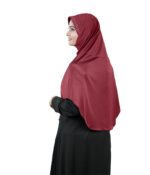 Mehar Hijab Soft Stretchable Ready-to-Wear Hijab Scarf for Muslim Women | Soft Stylish Elegant Stone Work Design Women & Teenagers Hijab Amara - Image 3