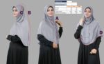 Mehar Hijab Soft Stretchable Ready-to-Wear Hijab Scarf for Muslim Women | Soft Stylish Elegant Stone Work Design Women & Teenagers Hijab Amara - Image 8