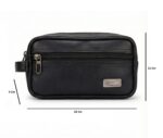 Multipurpose Sling Messenger Handbag Pouch for Men & Women,Two Compartment & Front One Zipper Pocket Wrist Hand Bag - Image 4