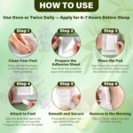 Kinoki Detox Foot Pads (20 Pads) – Natural Cleansing Foot Patch for Body Detox, Stress Relief & Better Sleep | Ginger & Salt Foot Pads | Overnight Detox Foot Patch (PACK OF 2) - Image 4