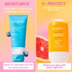 DOT & KEY Ceramides & Hyaluronic Skin Barrier Repair + Face Cream For Dry Skin-100G & Vitamin C+E Super Bright Sunscreen Spf 50 Pa+++ - 50G | For Men & Women, 1 Count - Image 4