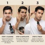 Men’s Skincare Combo – Hydro Boost Foaming Face Wash with Brush 100ml + Coffee Face Scrub 100gm + 2% Salicylic Acid Serum 30ml | Oil Control, Acne & Blackhead Removal | Complete Face Care Kit for All Skin Types - Image 10