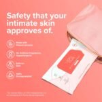 Nua Gentle Intimate Wipes | Infused with Cranberry, Cucumber and Aloe | Alcohol and Artificial-Fragrance Free | 100% Biodegradable - Image 7