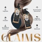 Wildly Pure Professional Clarifying Shampoo for Hard Water, Oily Scalp & Low Porosity Hair | Scalp Purifying Removes Build-Up & Flakes | Natural Biolipid Complex, Argan Oil & Hyaluronic Acid | Sulphate & Paraben Free | Men & Women | 300 ml (Reset) - Image 4