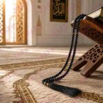 FAF Glass Tasbeeh Manual Counter – 99 Islamic Prayer Beads | Tasbih for Muslims, Dhikr/Misbahah/Zikr Beads | Glass Tasbeeh Mala for Men & Women, Ramadan & Eid Islamic Gift (Black) - Image 6