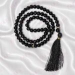 FAF Glass Tasbeeh Manual Counter – 99 Islamic Prayer Beads | Tasbih for Muslims, Dhikr/Misbahah/Zikr Beads | Glass Tasbeeh Mala for Men & Women, Ramadan & Eid Islamic Gift (Black) - Image 7