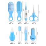 Portable Manicure Grooming Kit for New Born Baby|10 in 1 Healthcare Accessories Set to Keep Infants & Toddlers Clean|Perfect Nursery Gift with Nail, Hair, Ear Grooming Tools for Kids(Baby Care Kit) - Image 3