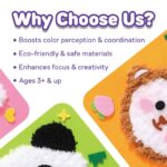MUMMA MALL DIY Kids Texture Art Kit | Handmade Craft Activity Kit for Kids | 2 Random Pcs - Image 5