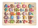 Wooden Learning Educational Puzzle Set for Kids | PuzzleToys for Kids | Set of 4 | English Alphabet, Numbers, Hindi Varnmala (Swar & Vyanjan Both) | Wooden Toys for Kids - Image 3