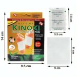 Kinoki Cleansing Detox Foot Pads, Ginger and Salt Adhesive Patches, Body Cleansing, Pain Relief, Stress Relief, 10 Pads - Image 3