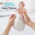 R for Rabbit Feather 78 Baby Wet Wipes for new born Combo Pack of 1 - Image 9