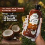 Herbal Essences bio:renew Coconut Milk SHAMPOO, 400ml, No Parabens No Colourants - Image 3