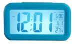 Ajanta Quartz Plastic Digital Alarm and Table clock, (13 x 8 x 4 cm, Blue ODC 210) - Image 3