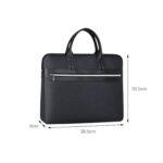 Enakshi® A4 Document Bag with Handles Portable File Bag for Laptop Carrying Paper Men Black|Clothing, Shoes & Accessories |Mens Accessories |Backpacks, Bags & Briefcases - Image 4