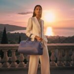 Kenneth Cole Faux Leather Duffle Bag for Travel|Compact and Comfortable for Travelling|Suitable for Men's and Women's|Cabin Luggage Bag, 52 x 24 x 28 Centimeters, Blue - Image 9
