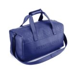 Kenneth Cole Faux Leather Duffle Bag for Travel|Compact and Comfortable for Travelling|Suitable for Men's and Women's|Cabin Luggage Bag, 52 x 24 x 28 Centimeters, Blue - Image 10