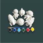 EXPESIA Craft by Hanoosh Astronaut Theme DIY Plaster Painting Kit for Kids (2+ Years) | Space Art & Craft Set with 6 Acrylic Colours & Brush | Creative Learning & Screen-Free Activity | Gift for Boys & Girls - Image 4