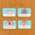 Talking Flash Cards Educational Learning Toys, Rechargeable Montessori Educational Cards, Interactive for Kids Develop Language Skills (Kids Aged 2 3 4 5 6) 224 Words Develop - Image 3